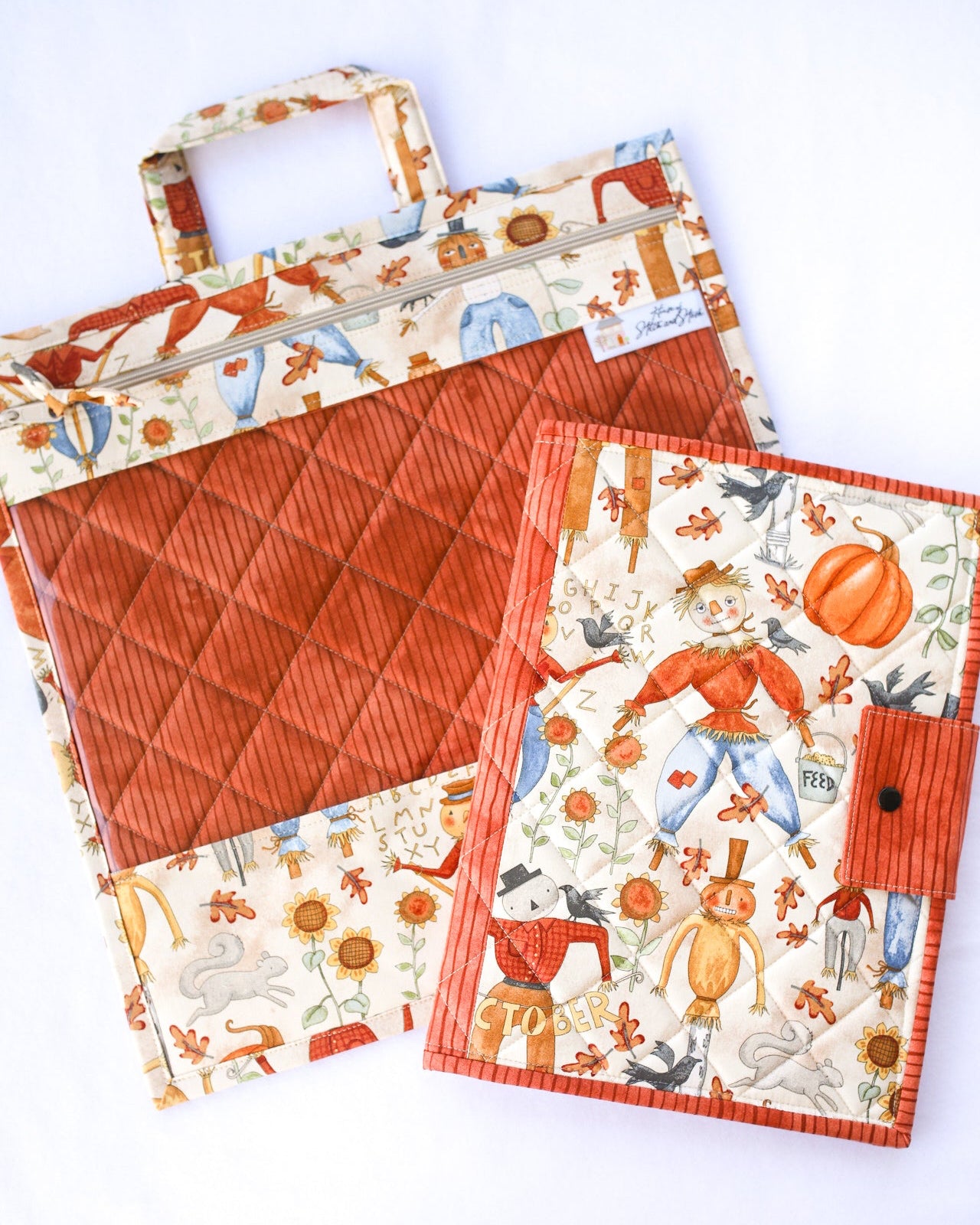 I love Fall Most of All Project Bag and Folio Set