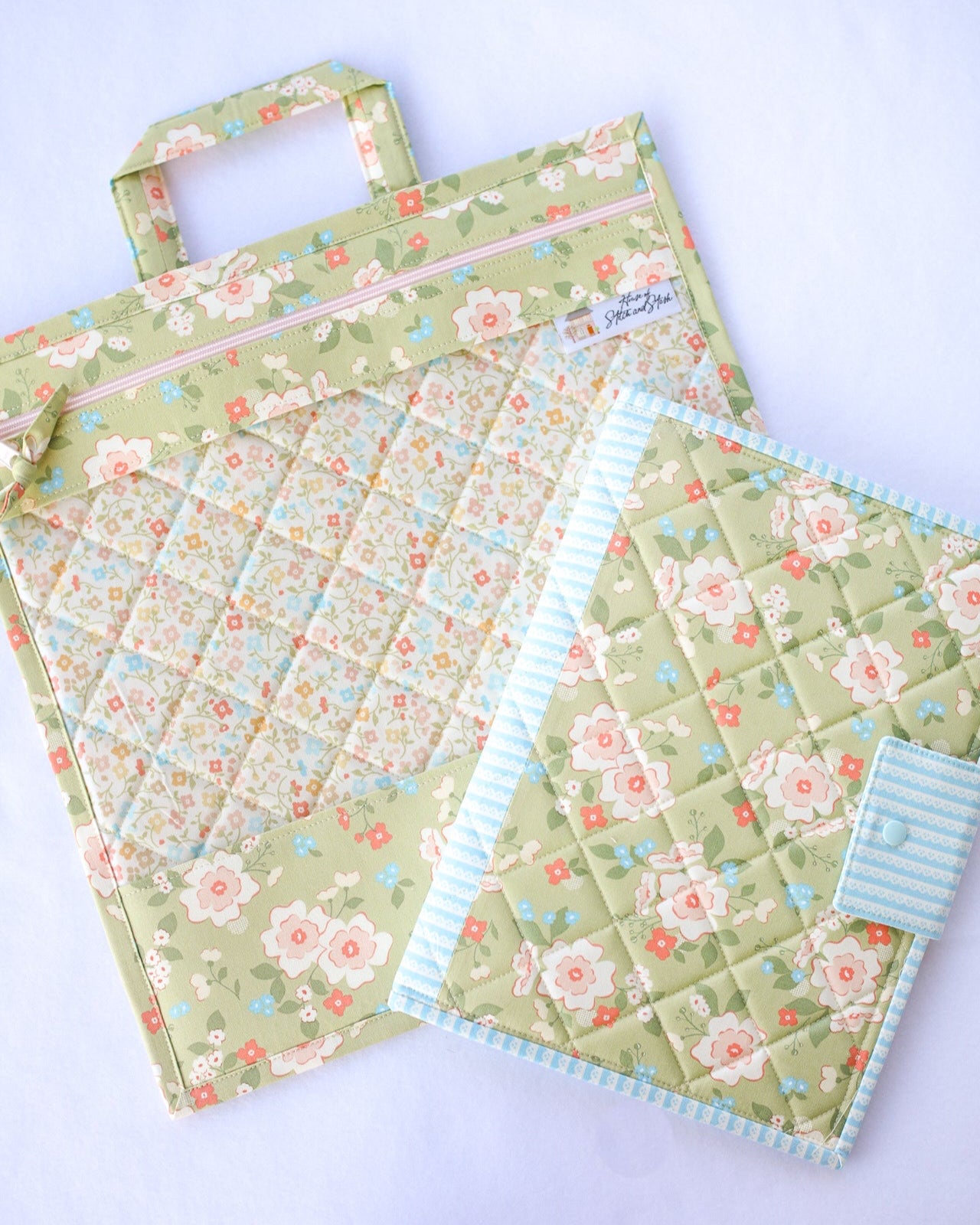 Dainty Meadows Project Bag and Project Folio Set