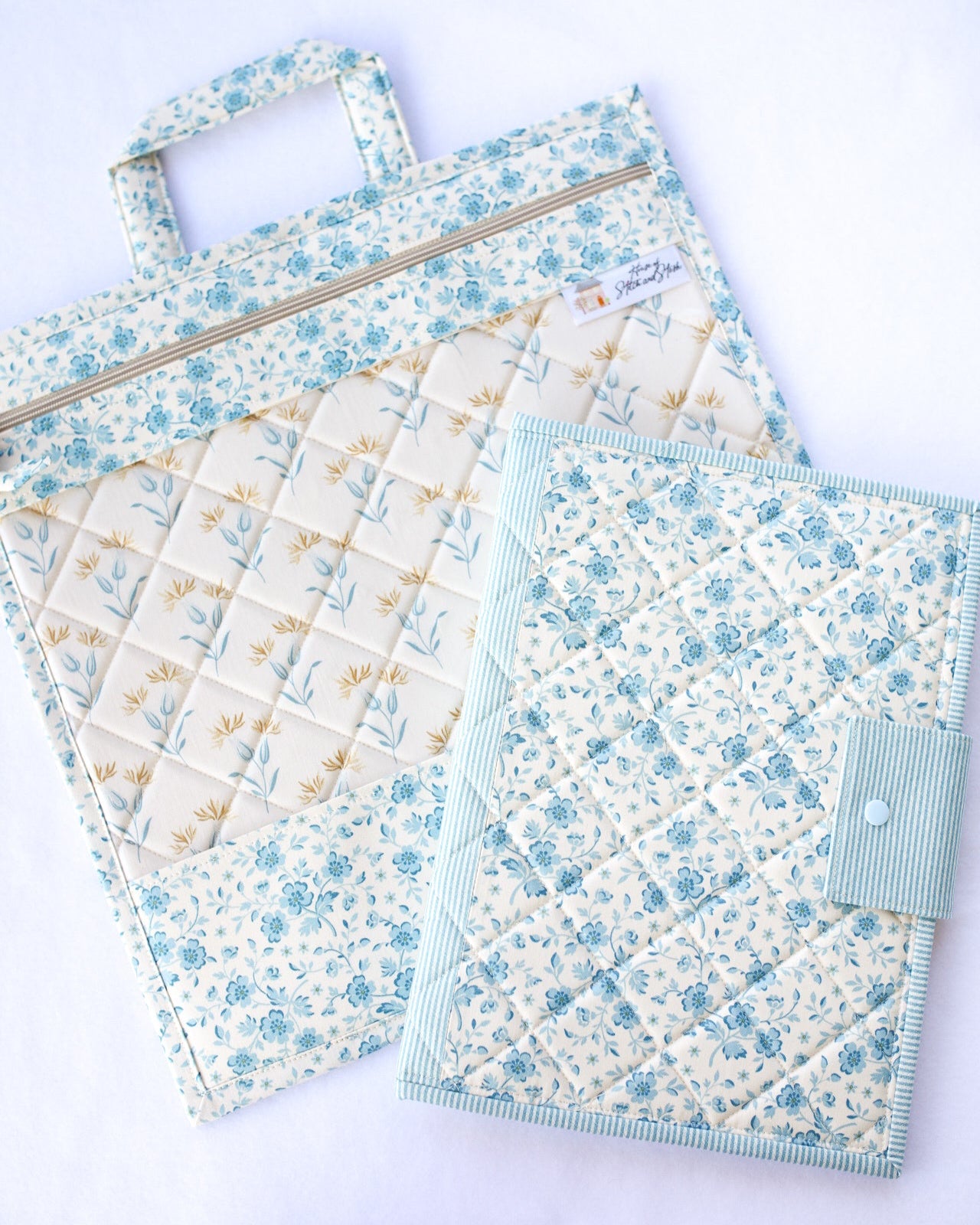 Beach House Project Bag and Project Folio Set