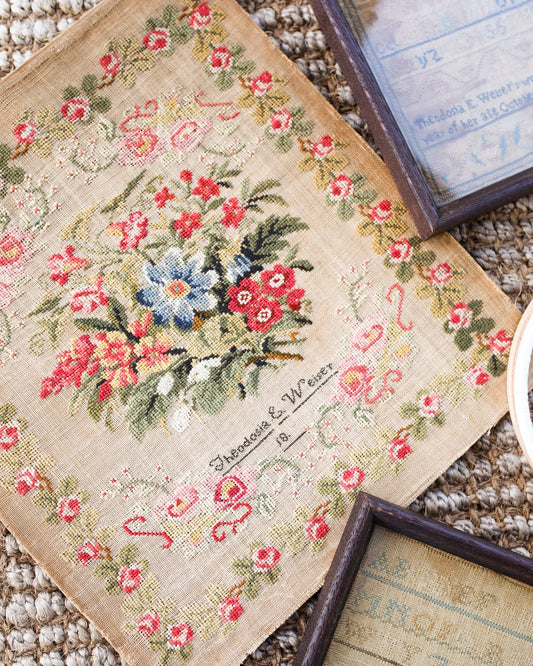 Theodosia Weiser Exclusive Reproduction Sampler