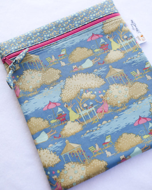 Tilda Sunday Brunch in Blue and Pink Colorway
