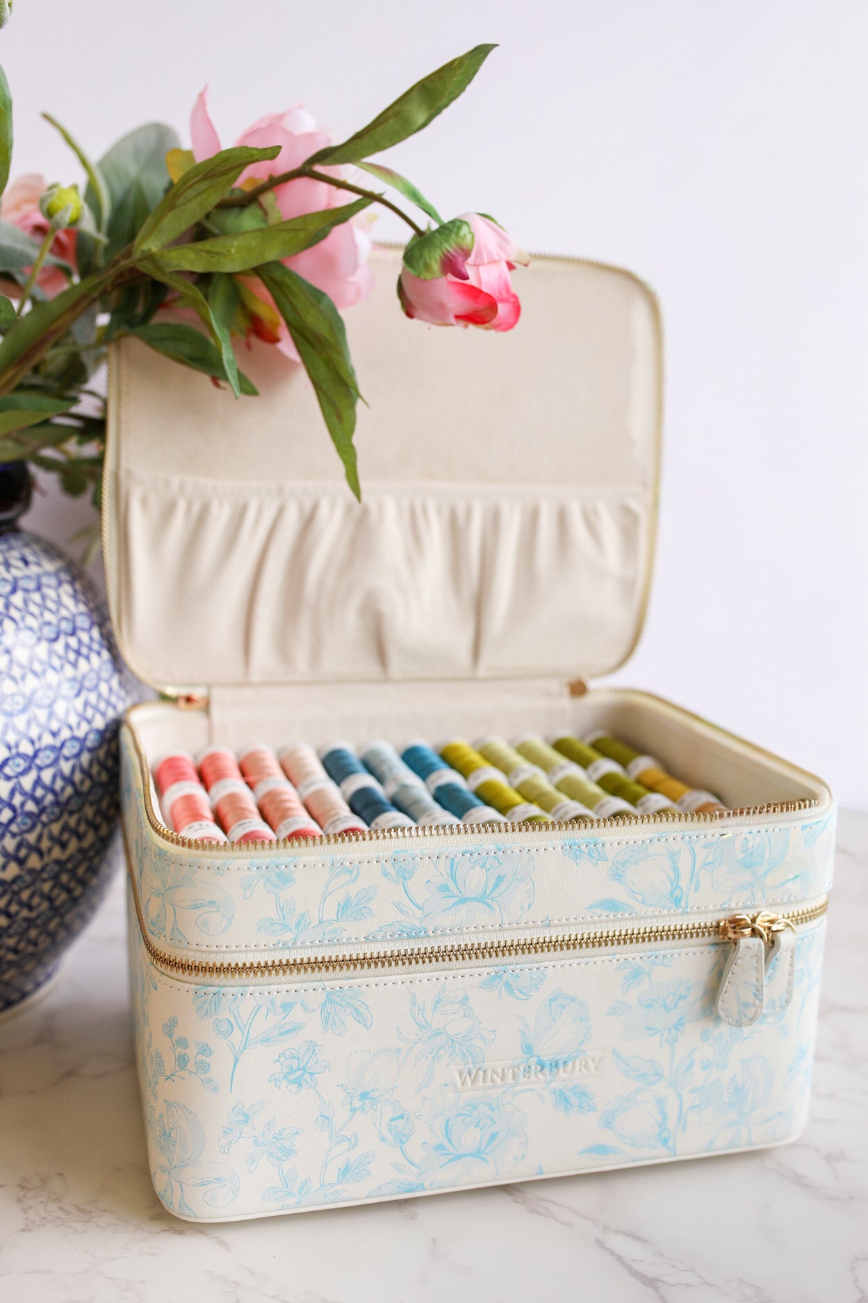 Winterbury x Rika King Collection | House of Stitch and Stash Two-Tiered Case PREORDER