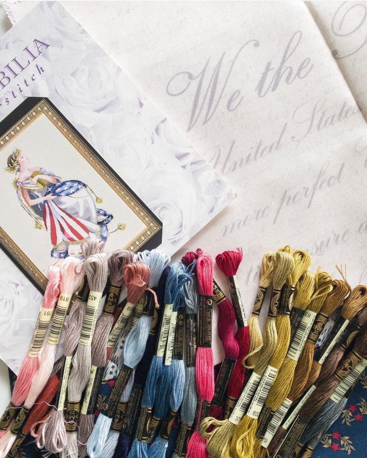 Mirabilia Queen of Freedom Chart and Embellishment Pack