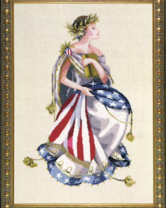 Mirabilia Queen of Freedom Chart and Embellishment Pack