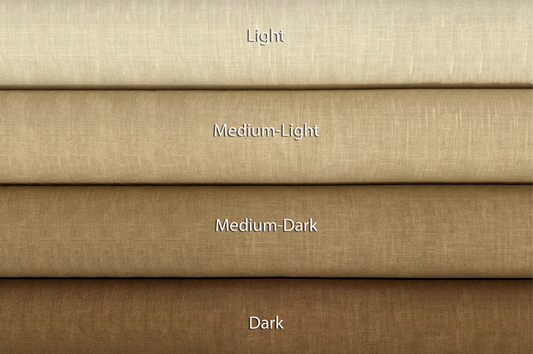 Mason Linens Sewing Box Med-Dark | 40 Count
